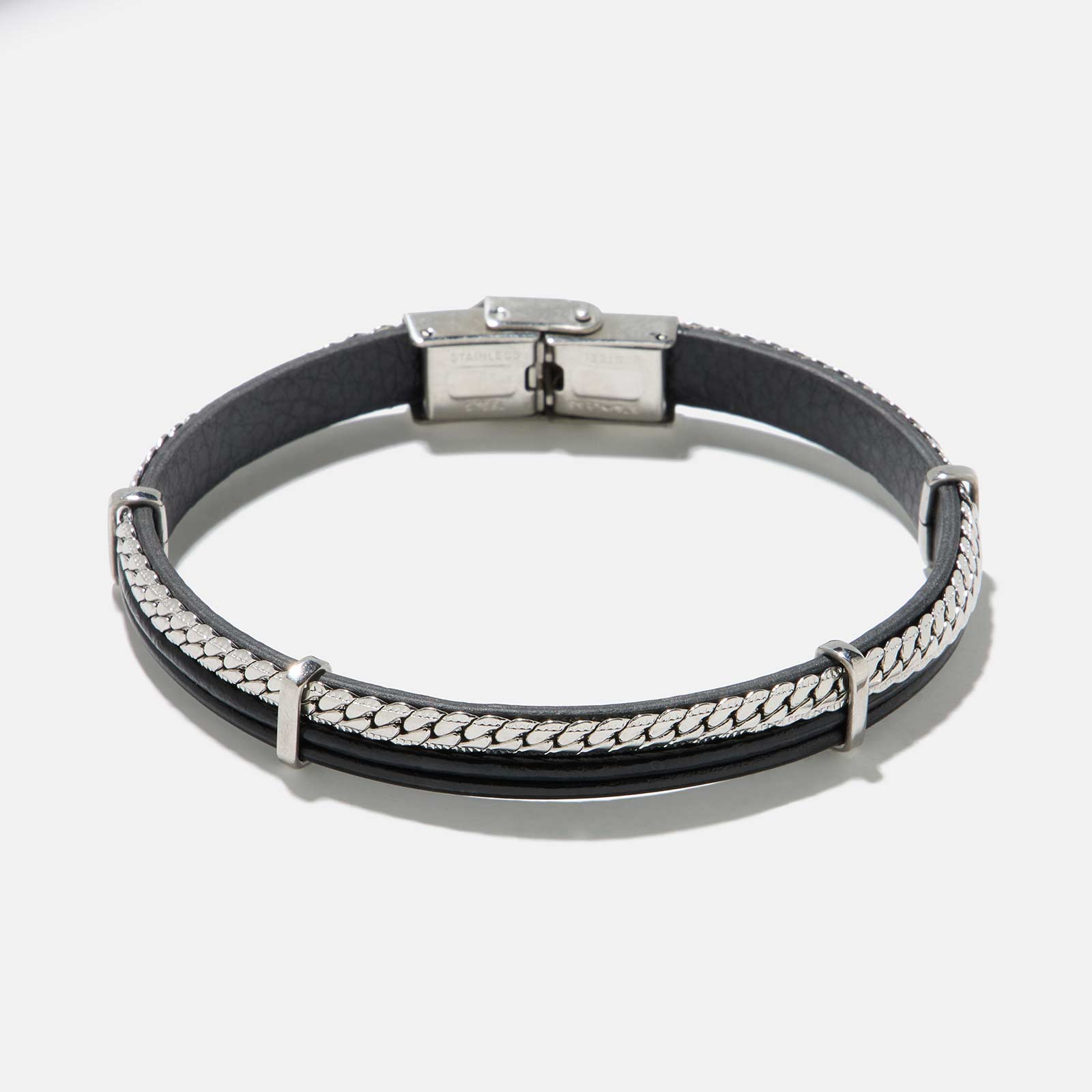 Armband herr - svart, stål Armband herr - svart, stål