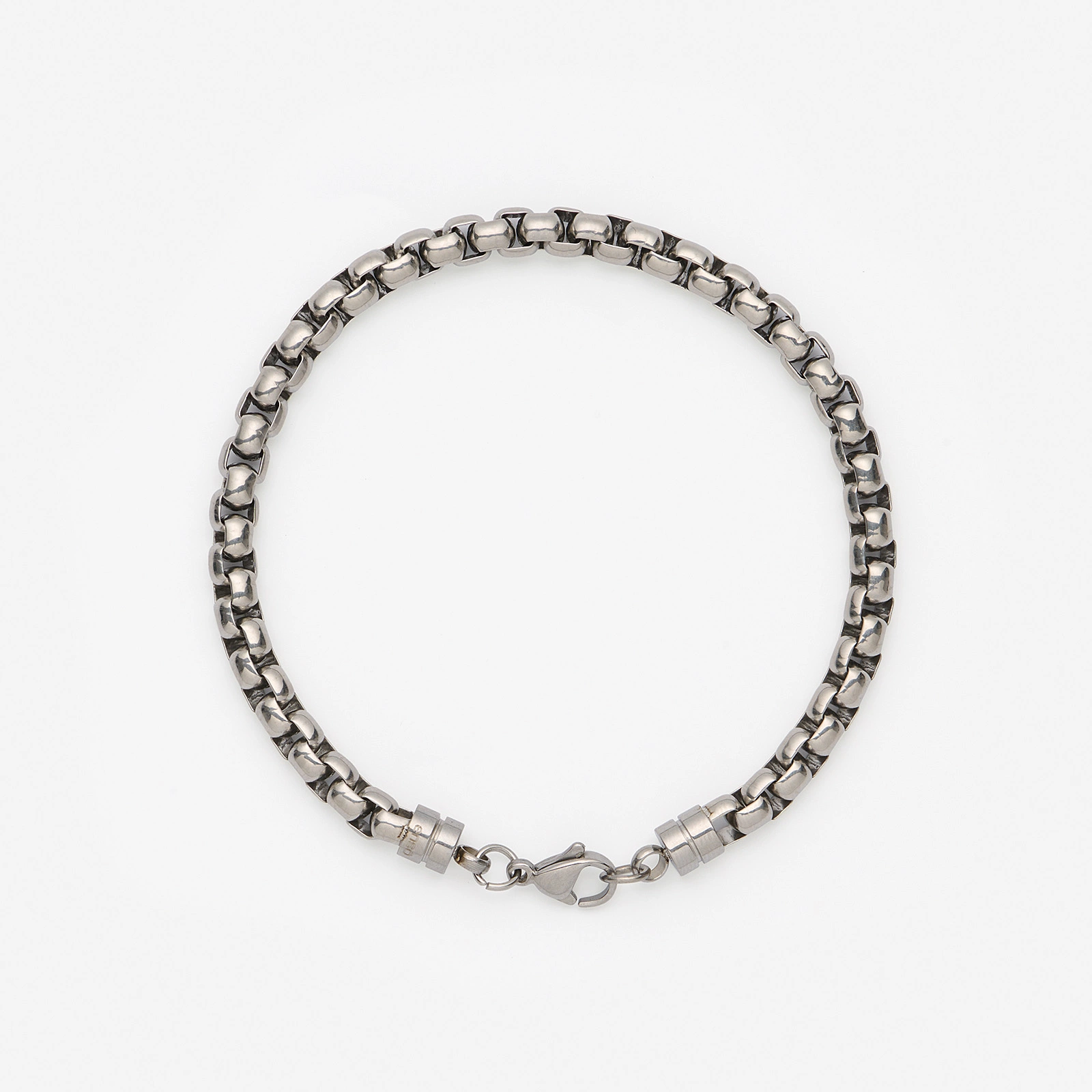 Stålarmband herr, box chain, 19cm Stålarmband herr, box chain, 19cm